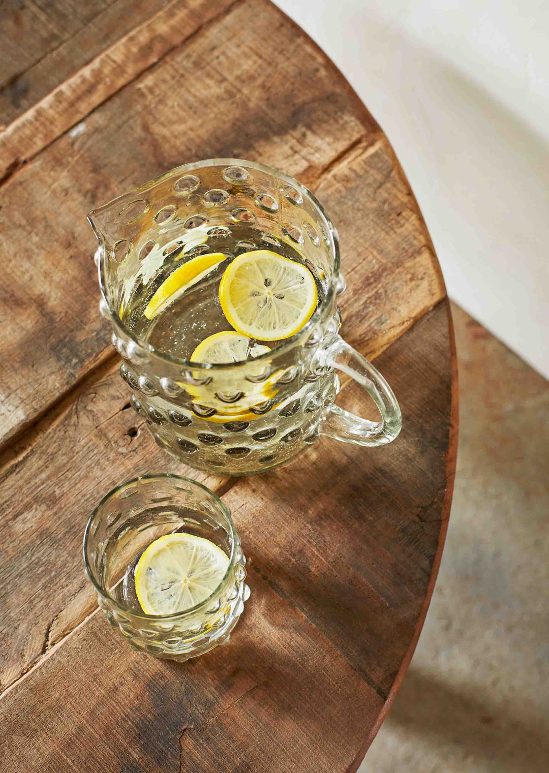 Glass Bobble Jug 1.3 L / Clear