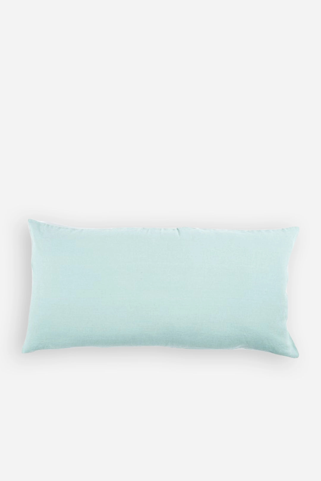 Linen Bolster Cushion / Celadon