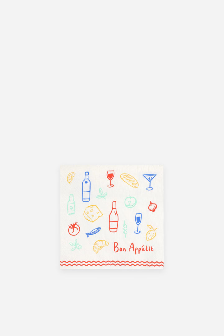 Bon Appetit Napkin / 21 pk