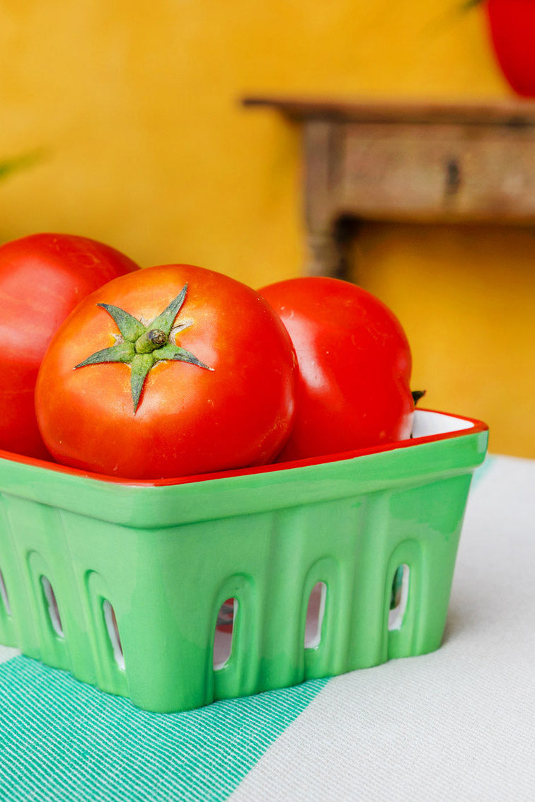 Bon Appetit Ceramic Punnet / Tomato