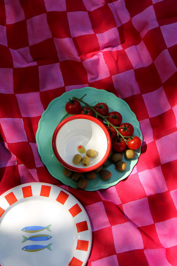 Bon Appetit Enamel Bowl / Olive