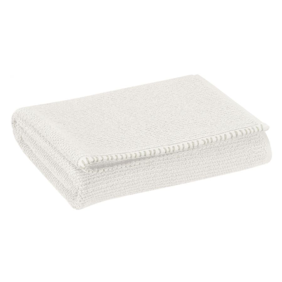 Bora Bath Towel 70x130 / Blanc - Domestic Science Home