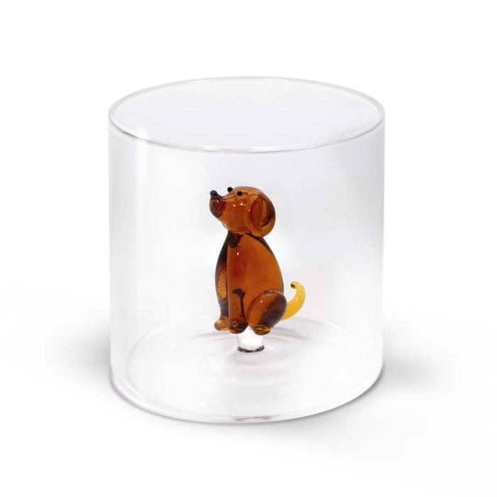 Glass Borosilicate Tumbler / Dog