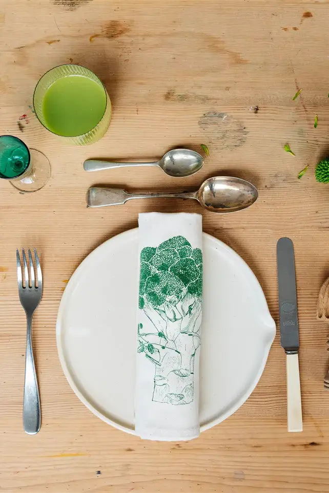 6 x Garden Veg Napkins