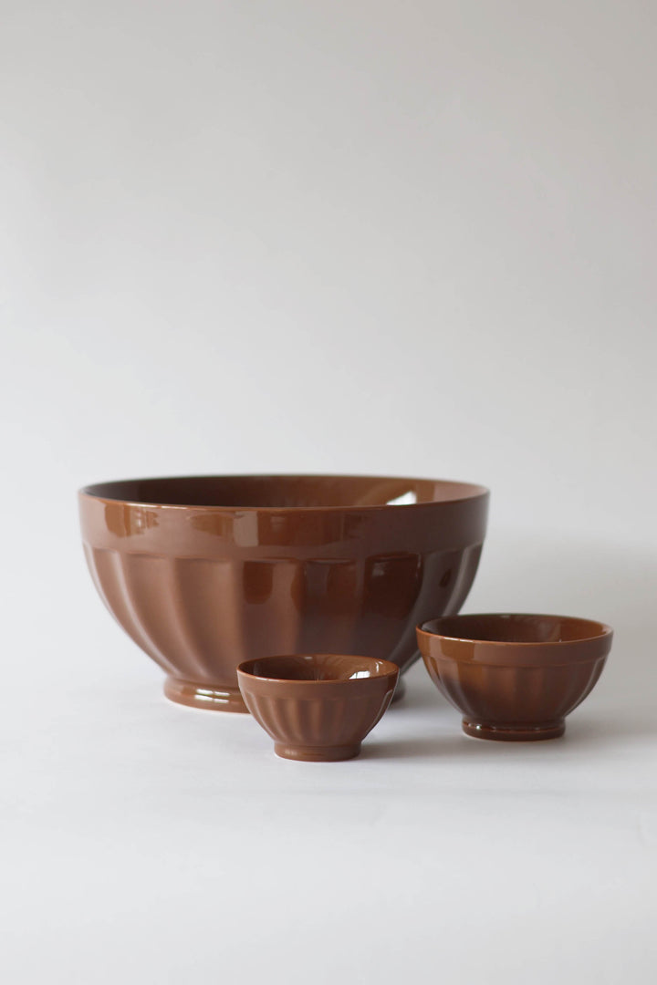Grandmother Salad Bowl / Chocolat