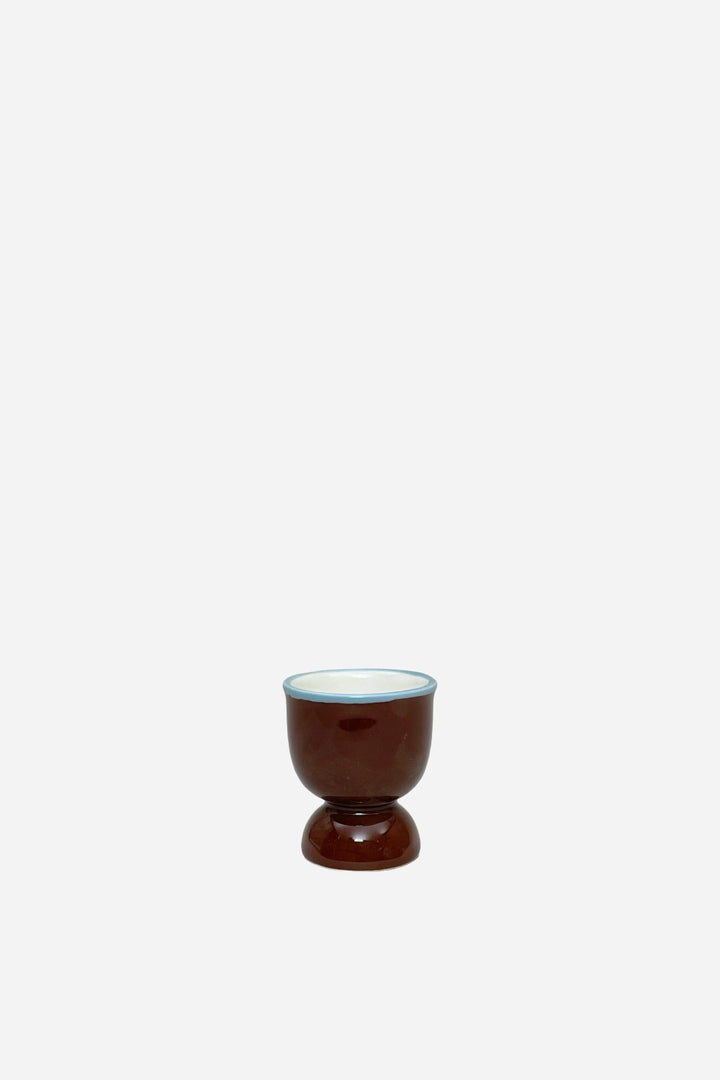 Ceramic Egg Cup / Brown