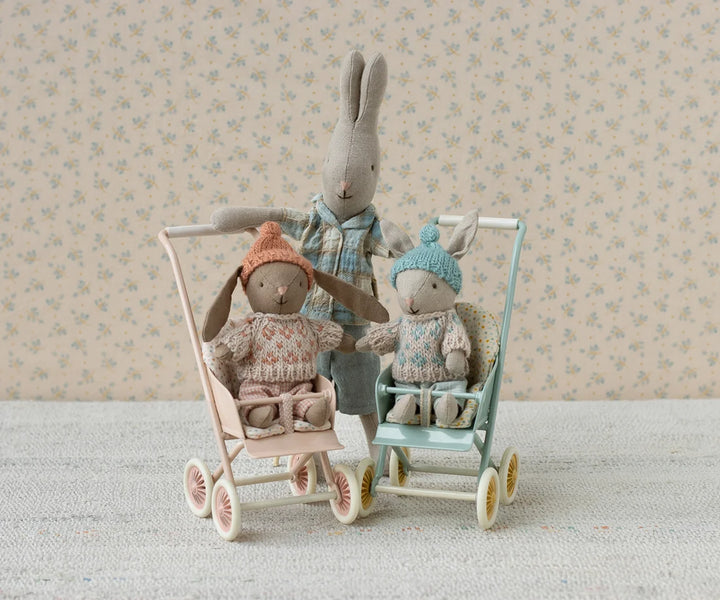 Winter Rabbit, Micro - Sand - Mint