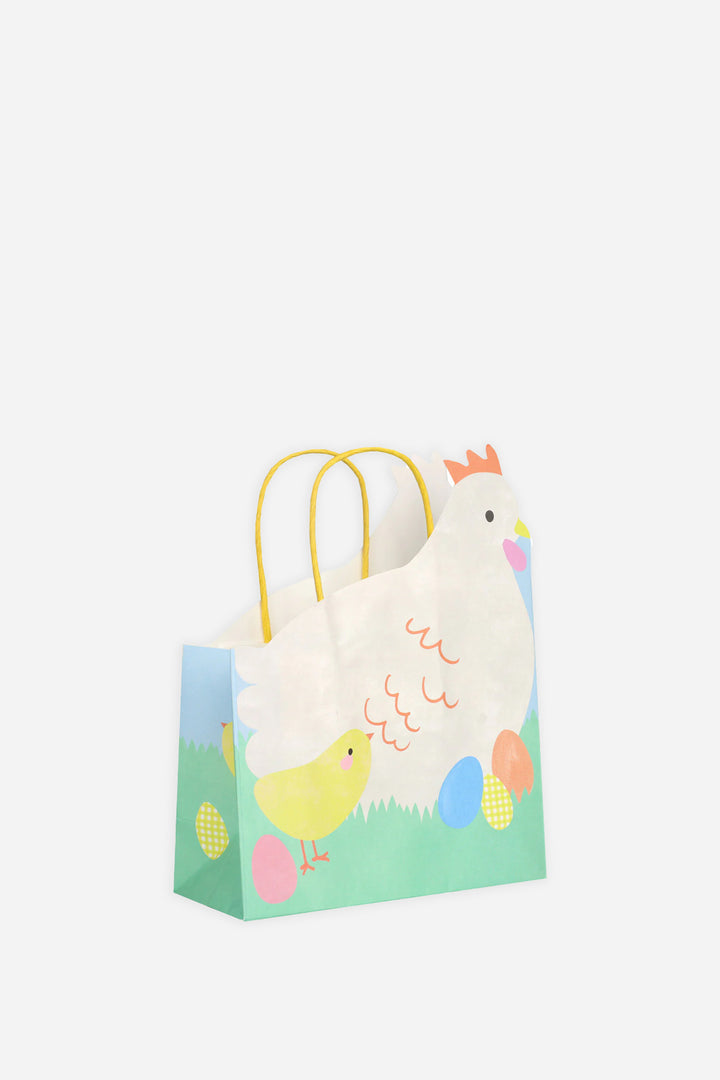 Spring Paper Bag Hen 6pk