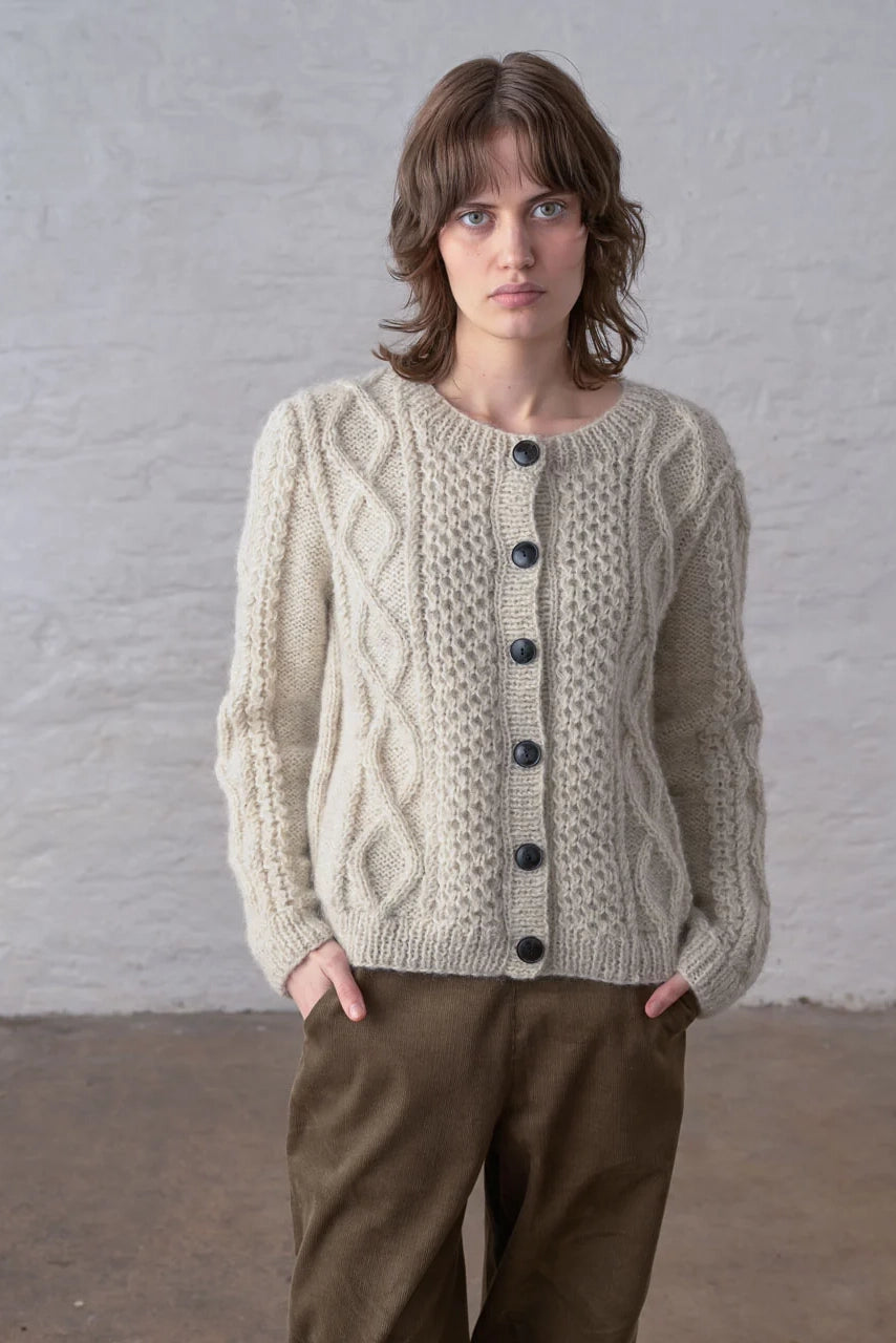 Lourdes Cardigan / Ecru