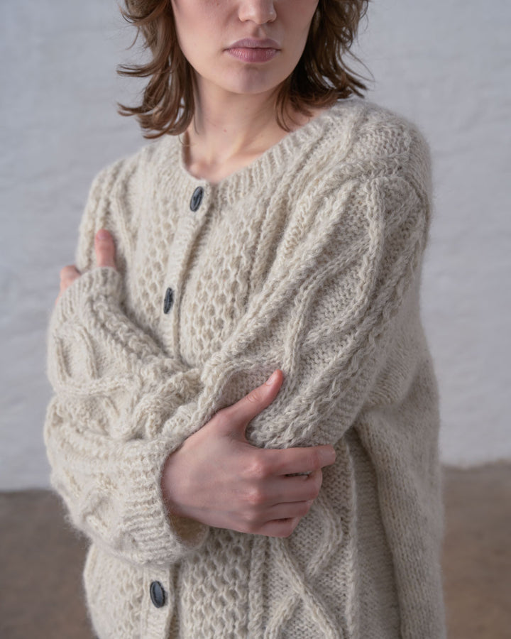 Lourdes Cardigan / Ecru