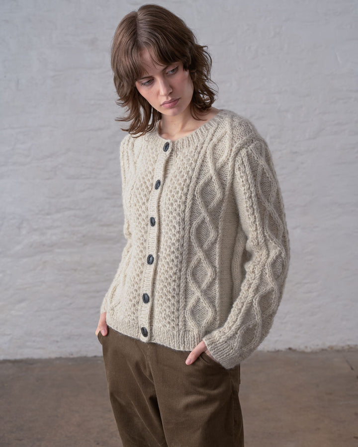 Lourdes Cardigan / Ecru