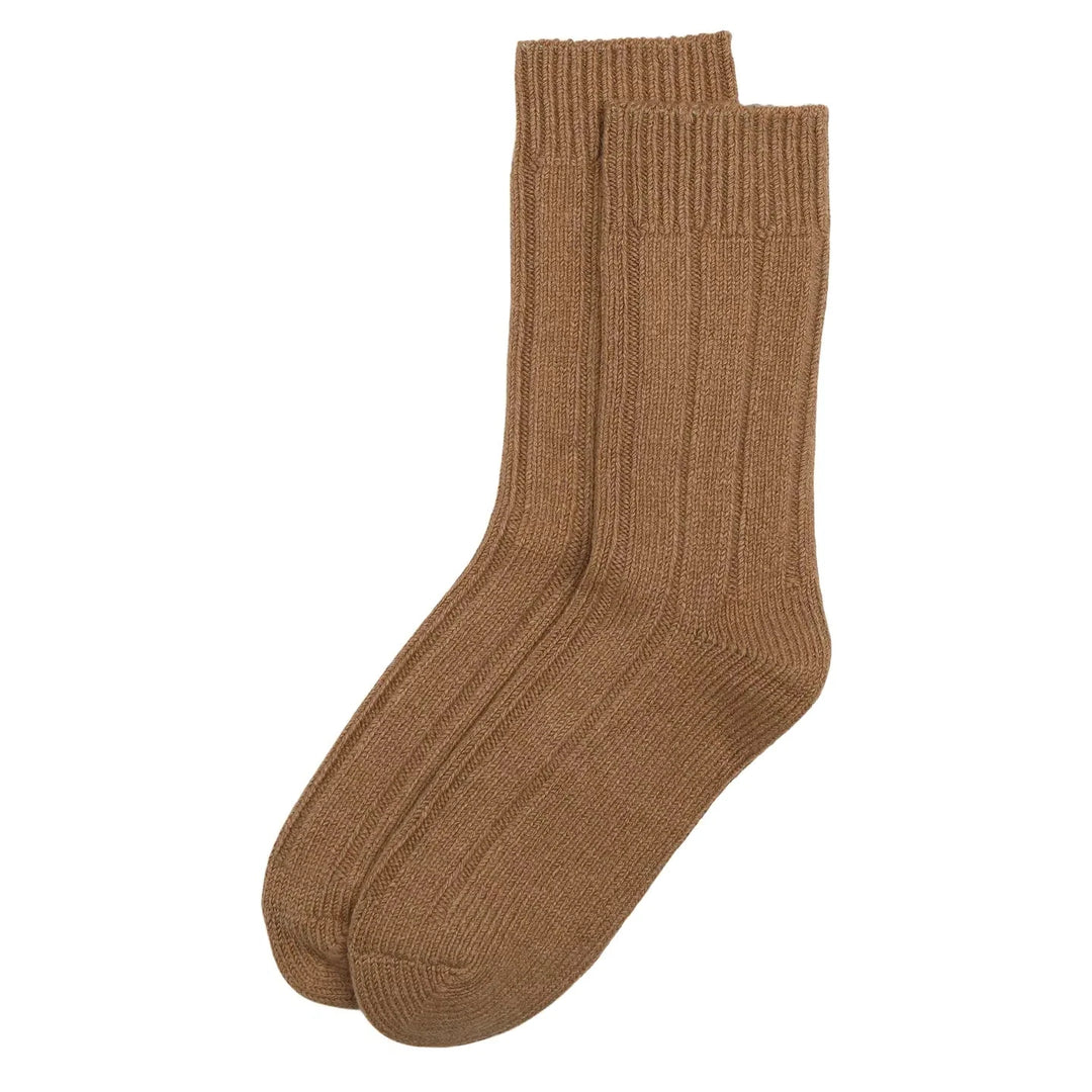 Wool Ankle Sock / Camel