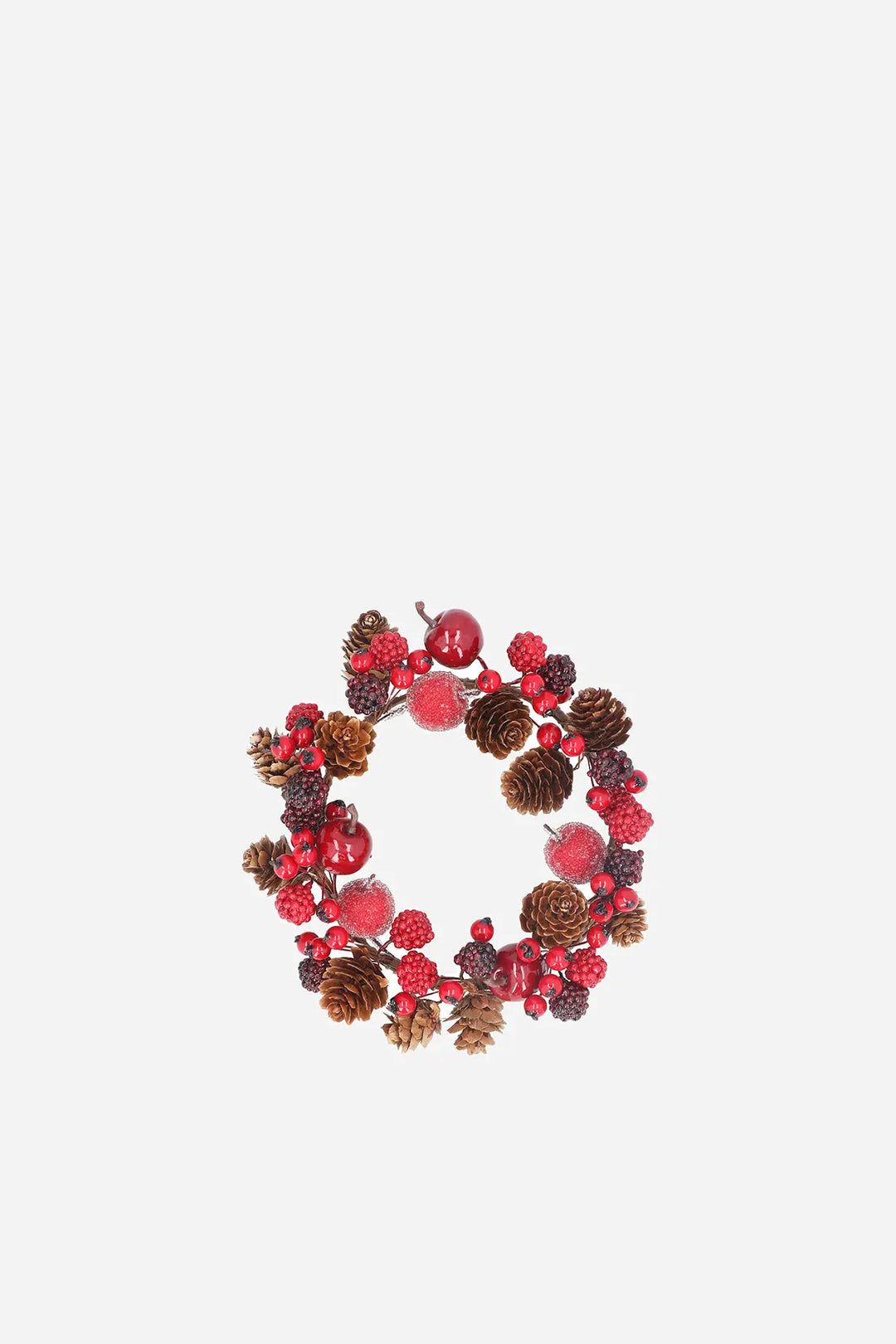 Candle Ring Berries & Cones / 20cm