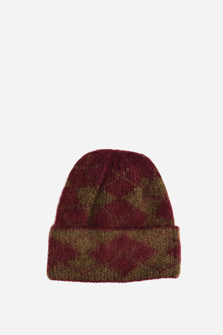 Carin Beanie / Bordeaux Olive