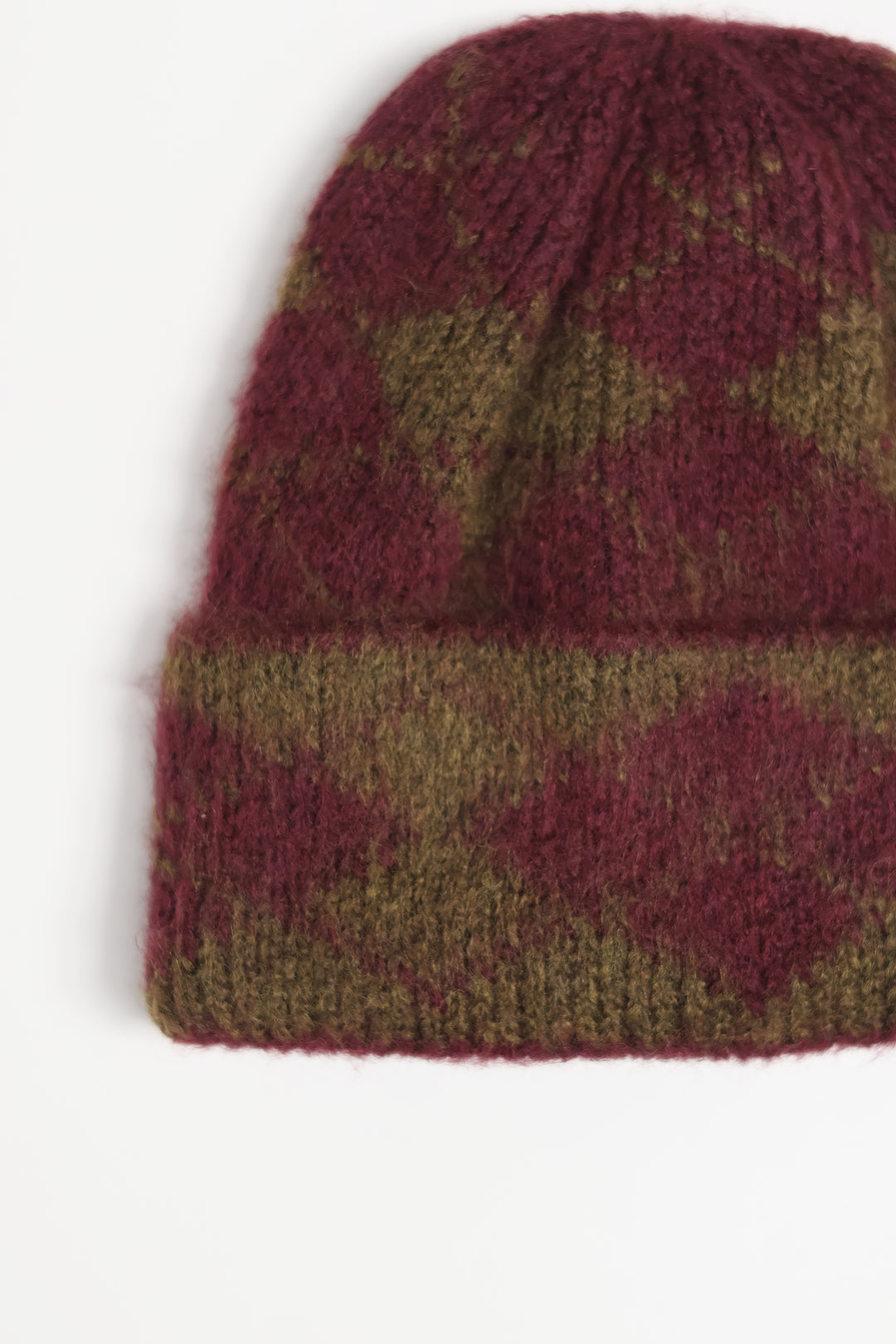 Carin Beanie / Bordeaux Olive