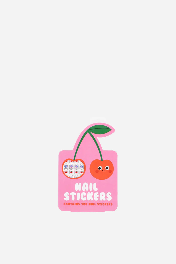 Children's nail stickers (pack of 100) - Cherry
