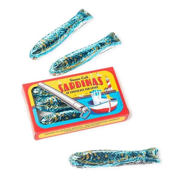 Chocolate Sardines in a Tin