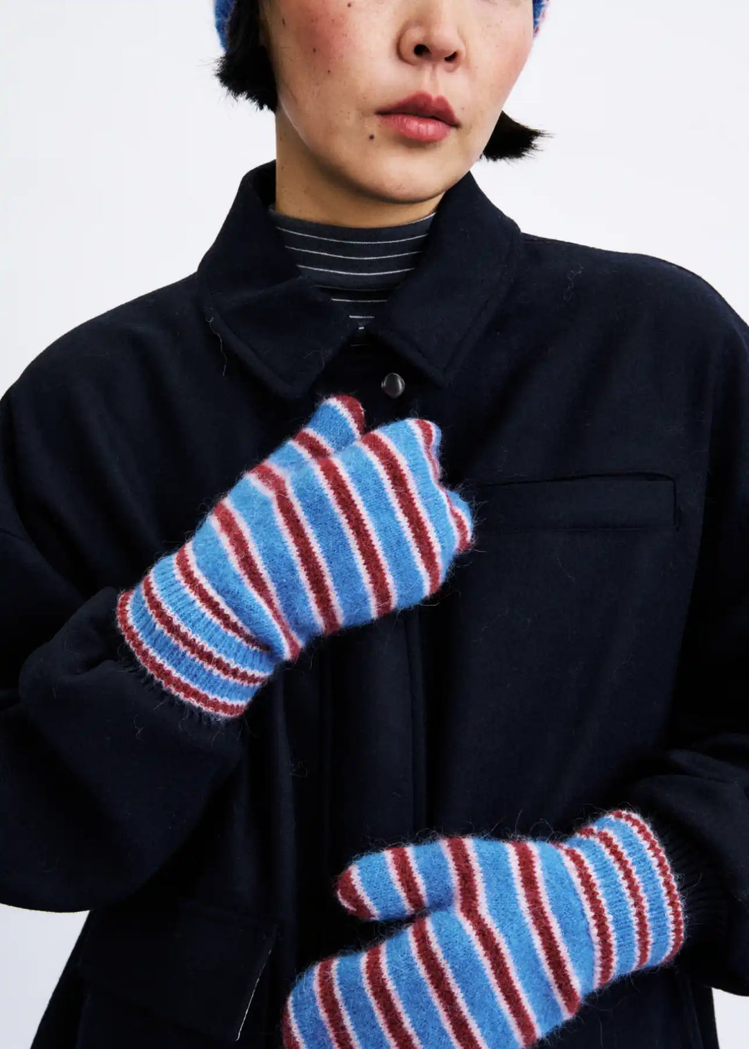 FRNCH Mittens / Electric Blue