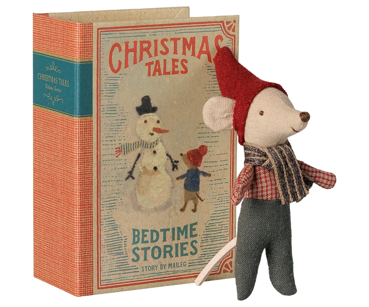 Christmas Mouse Baby in Book