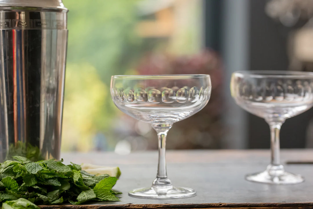 Set of 4 Cocktail Glasses / Lens