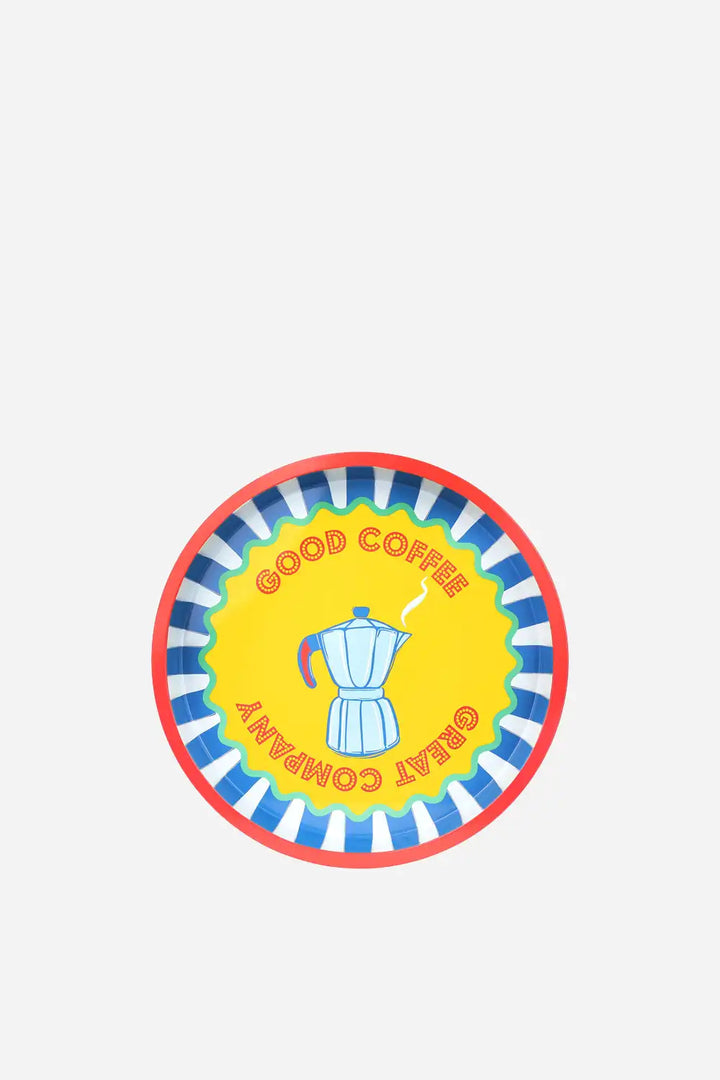 Coffee Tin Tray 30cm