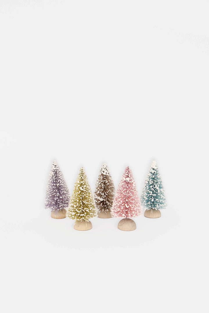 Coloured Bristle Mini Trees