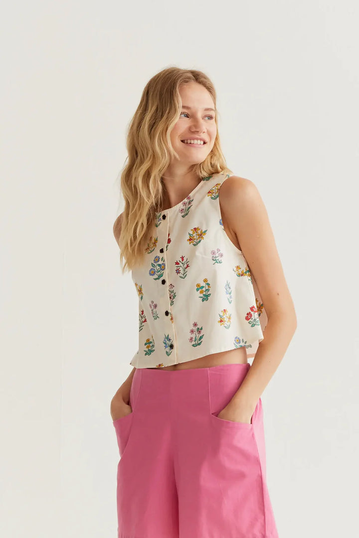 Floral Gardener Top