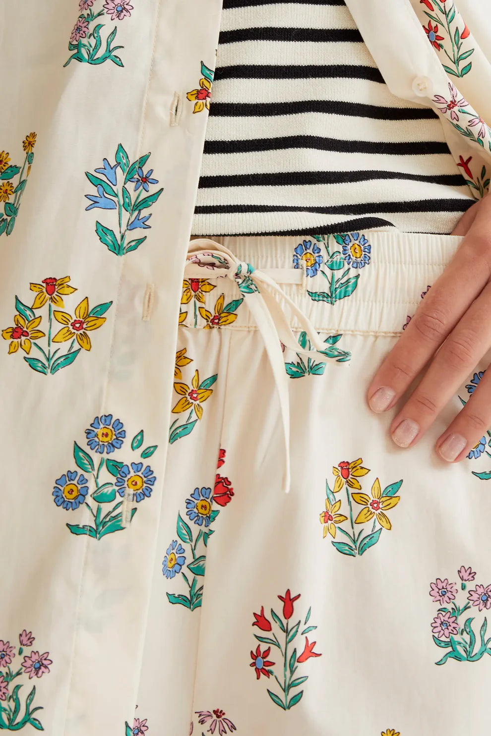 Floral Gardener Trousers