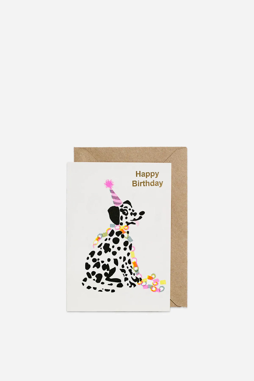 Confetti Pets Card Happy Birthday Dalmation