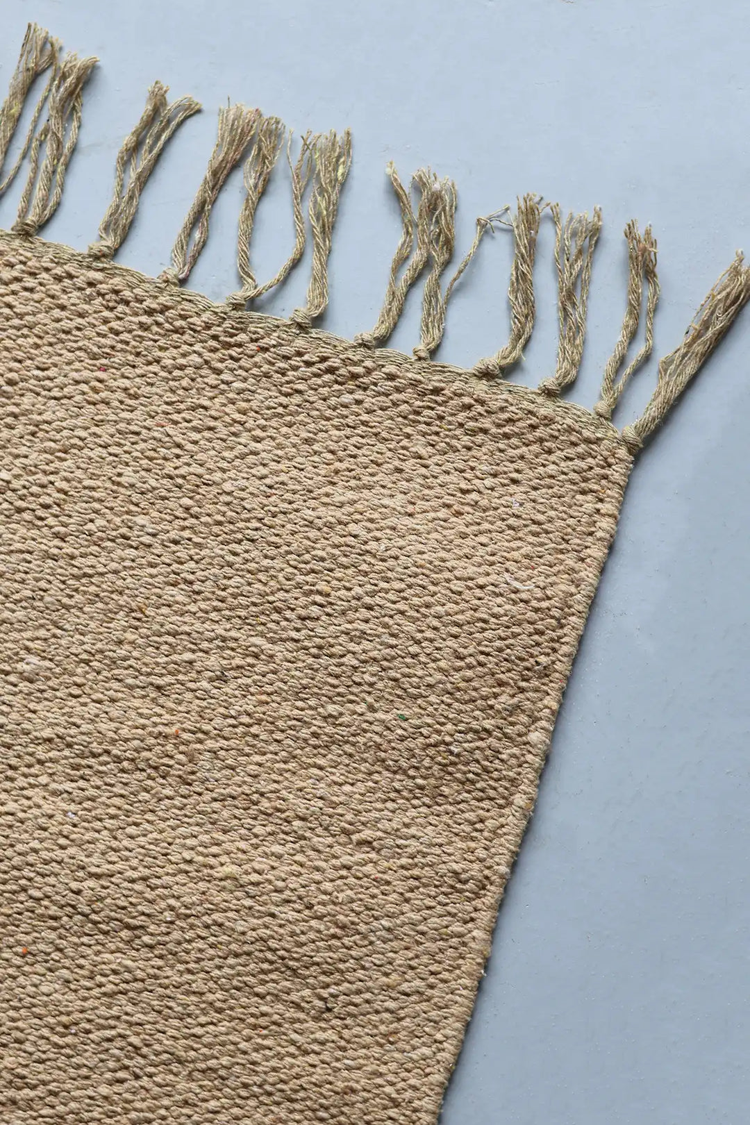 Golden Beige Plain Rug  60x90 4100