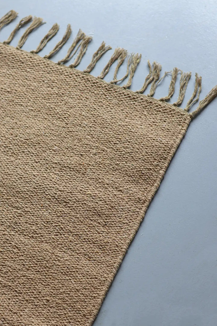 Golden Beige Plain Rug  60x90 4100