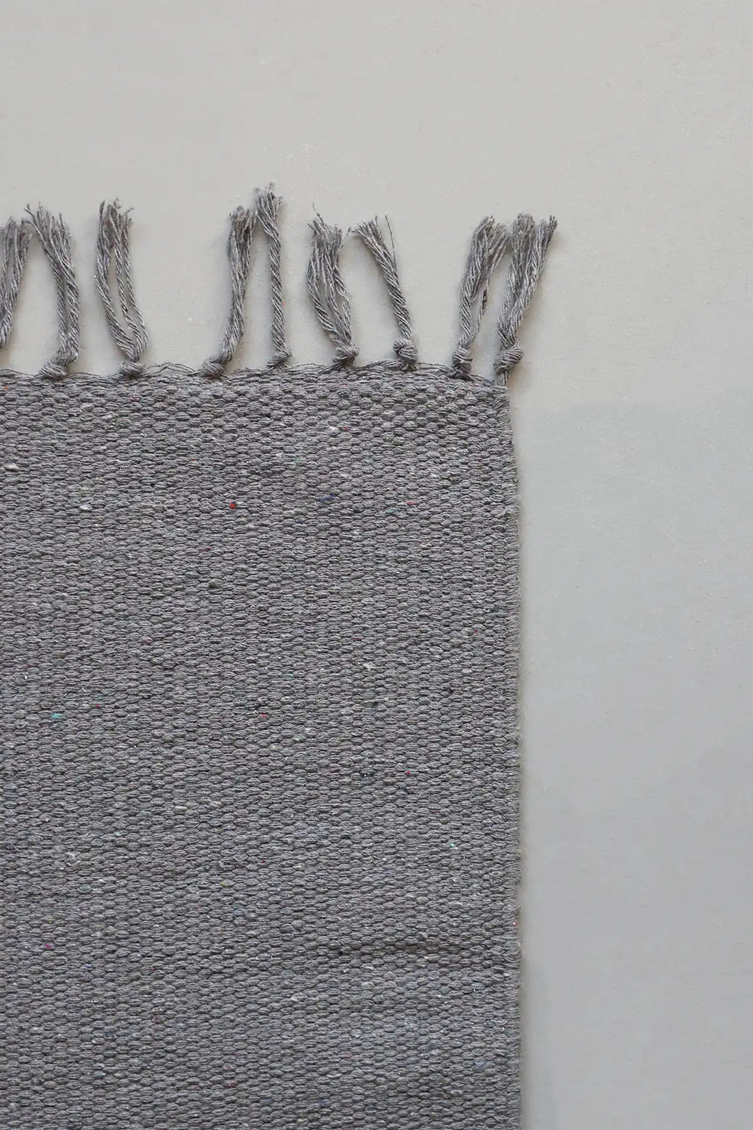 Med Grey Plain Rug 60x90 4100