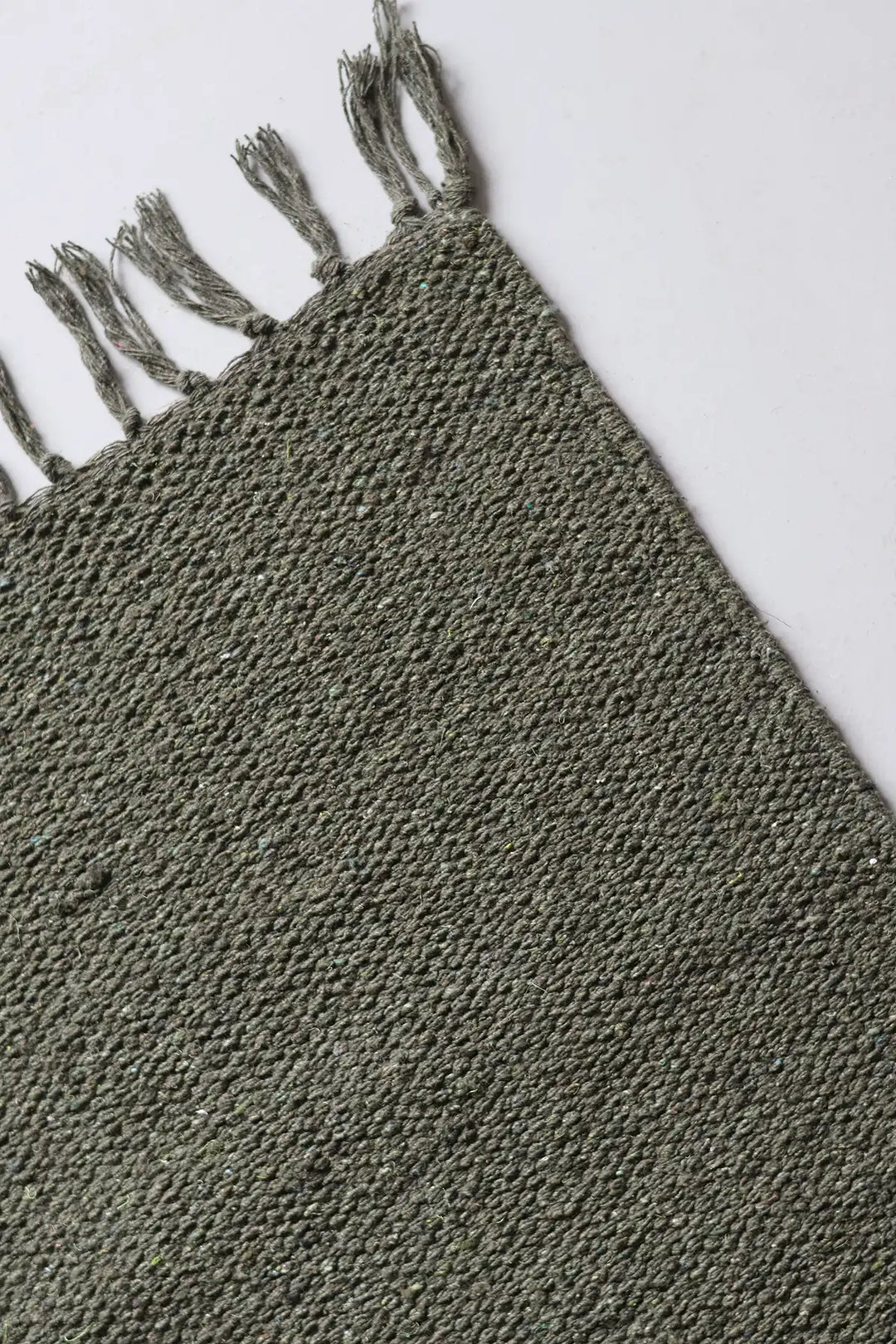 Olive Plain Rug 60x90 4100