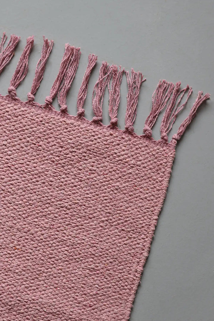 Pink Plain Rug60x90 4100