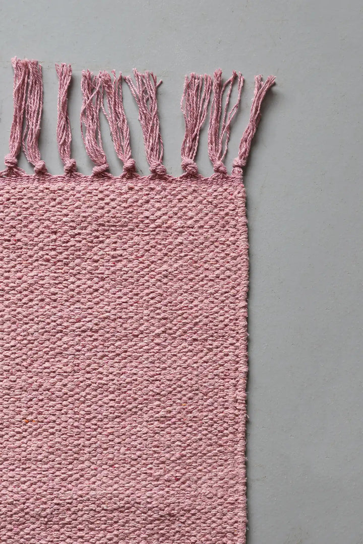 Pink Plain Rug60x90 4100