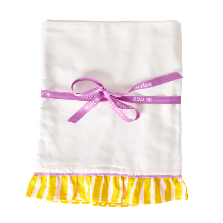 Table Cloth / Yellow Striped