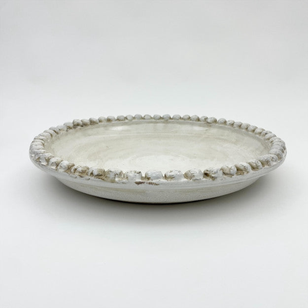 Antique Beaded Bowl / Large