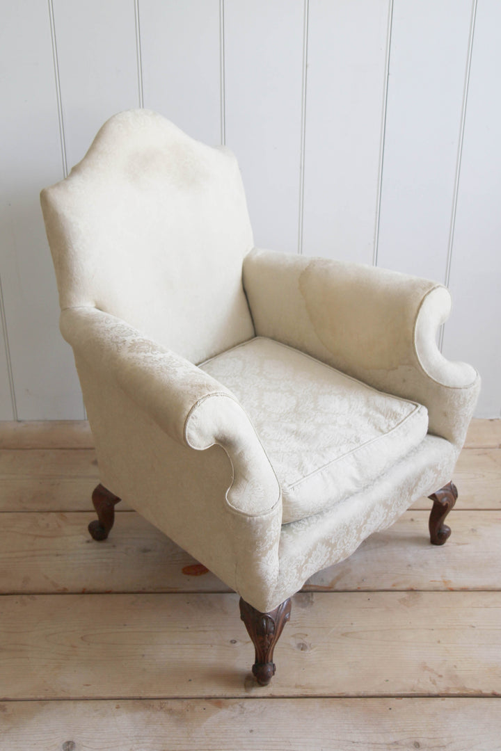 Camel Back Armchair / Upholstery Project