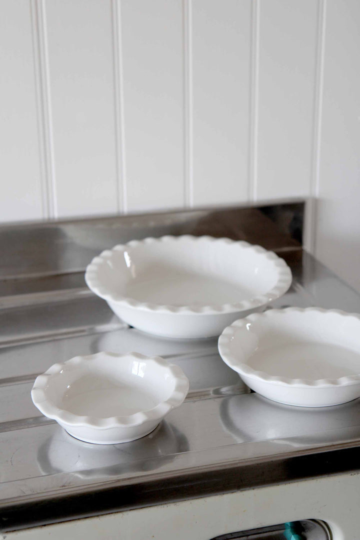 Crinkle Pie Dish 16cm