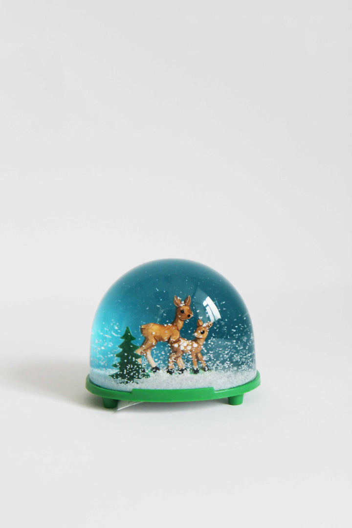 Deer Snow Globe