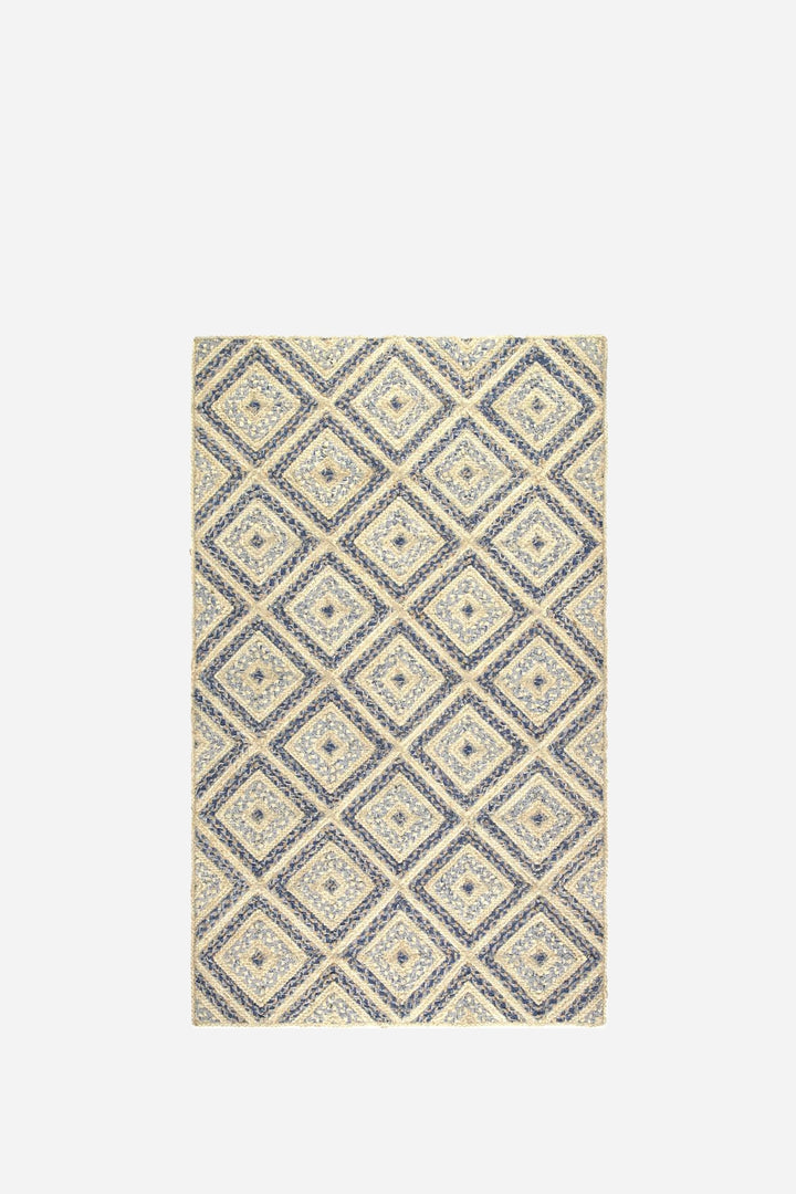 Rectangular Rug -  Denim Mosaic 92cm x 152cm