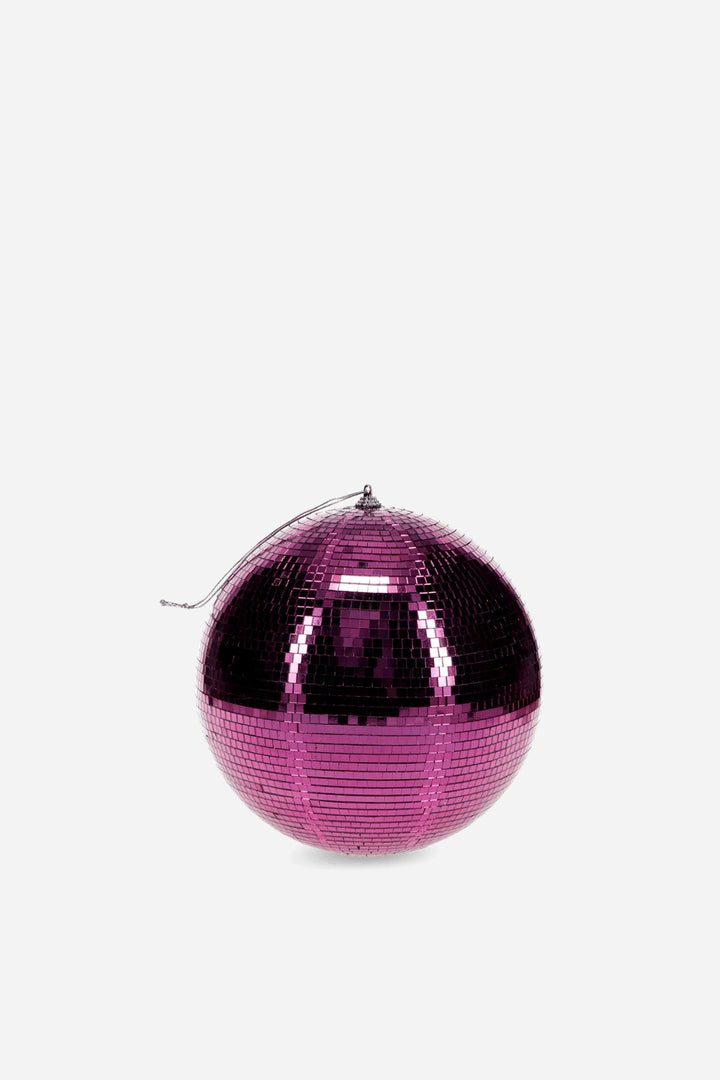 Hanging Disco Ball (20cm) / Pink