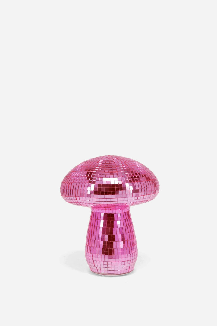 Disco Mushroom Table Lamp / Pink