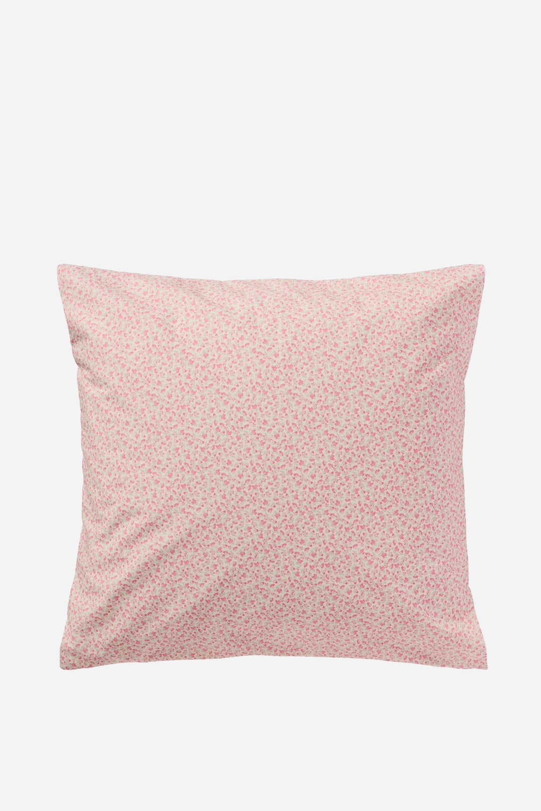 pale pink ditsy floral cushion
