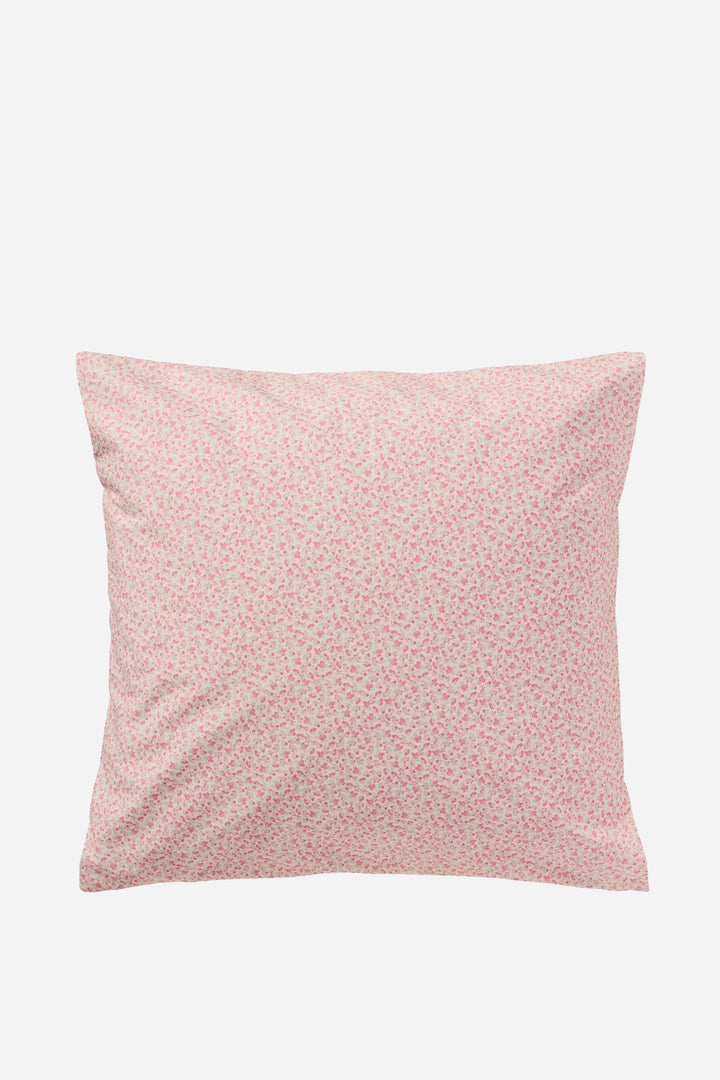 pale pink ditsy floral cushion