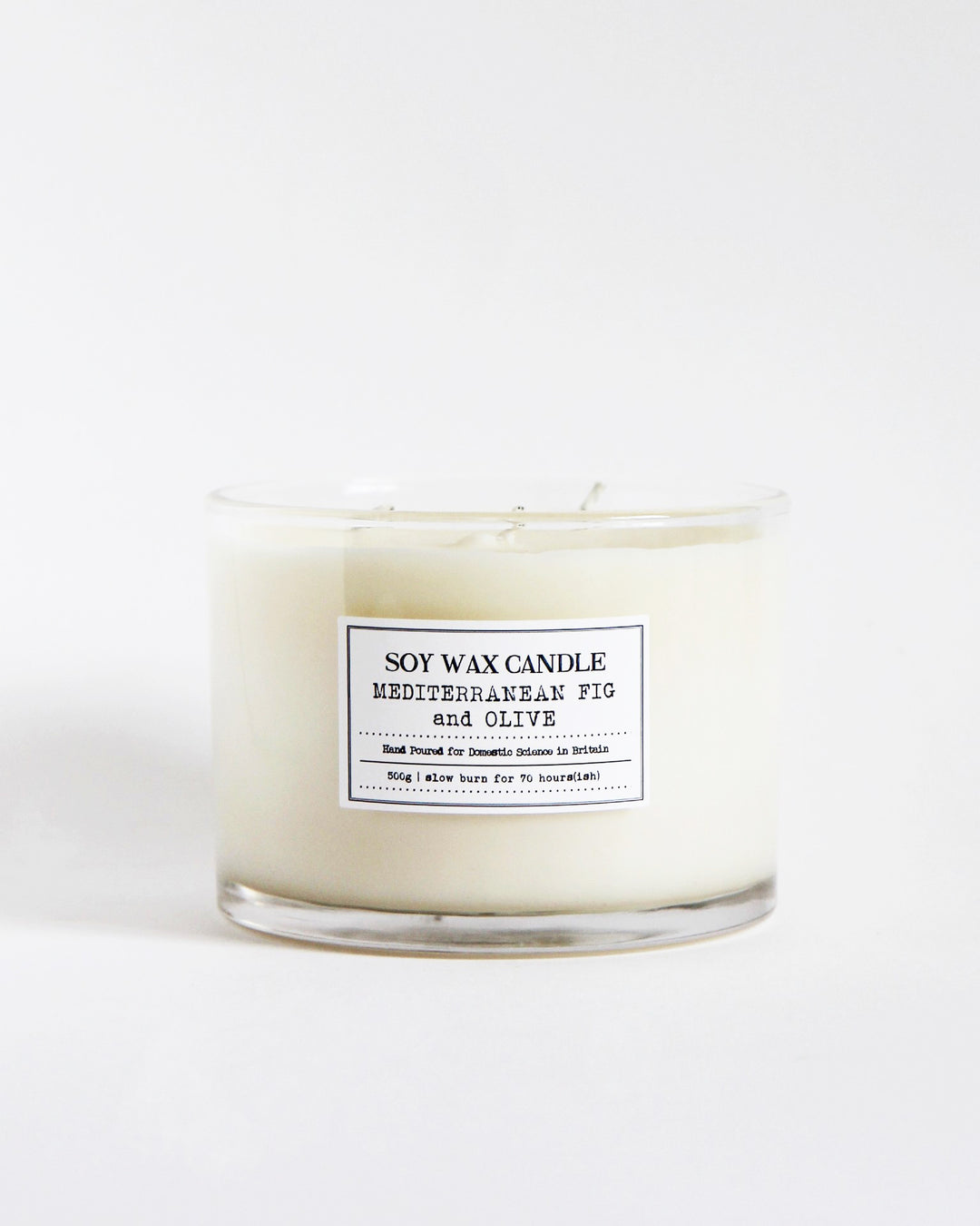 3 Wick Scented Candle - Fig & Olive