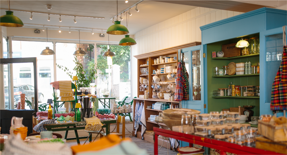 inside Domestic Science Nailsworth home and lifestyle shop