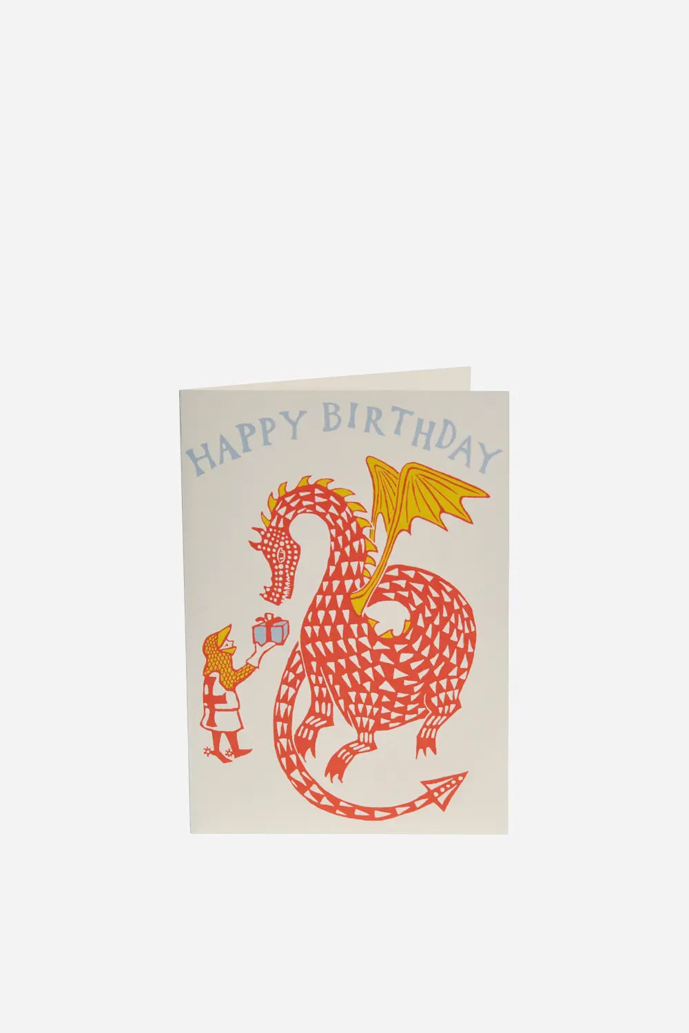 Very Large Card Happy Birthday Dragon