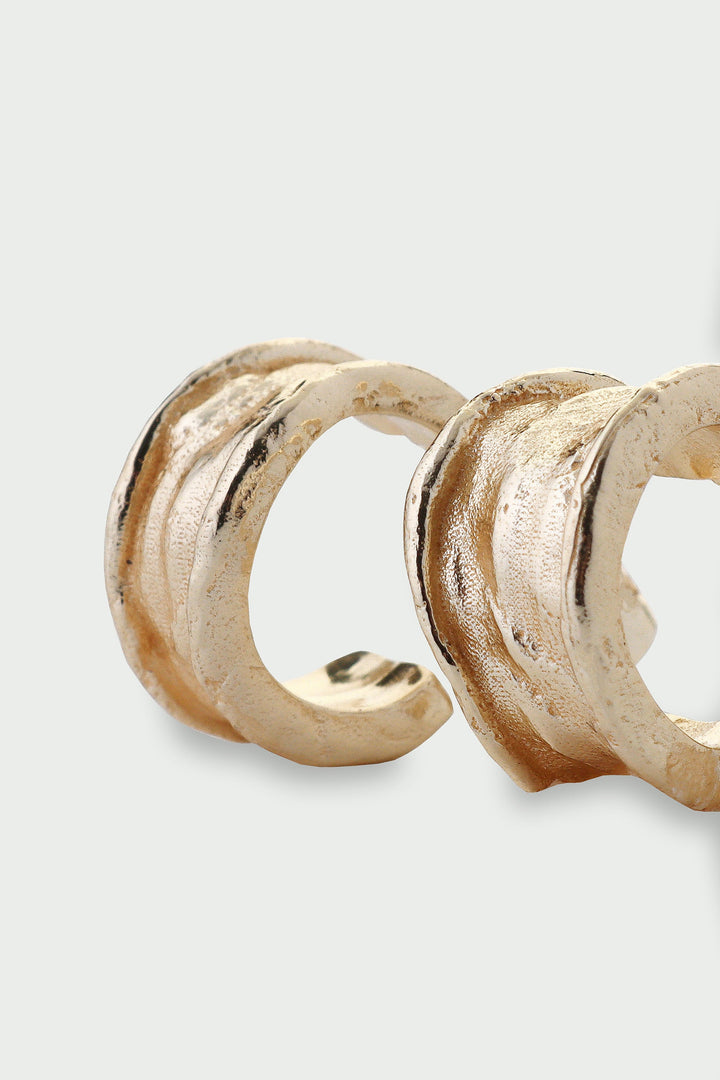 Driftline Earrings / Gold