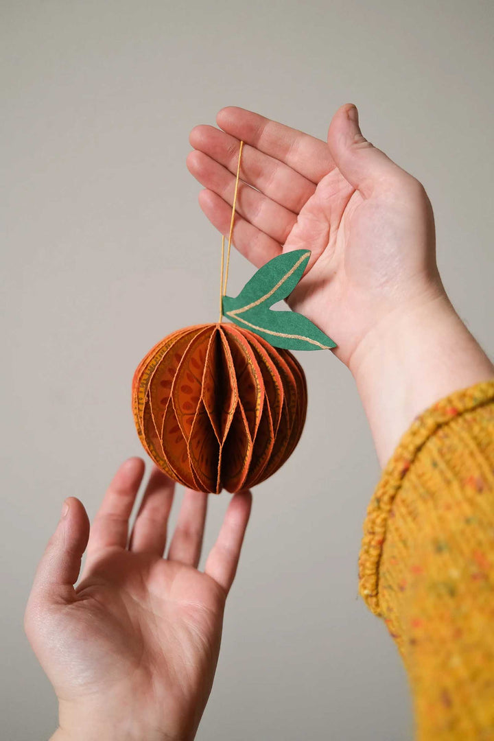 Honeycomb Decoration / Orange